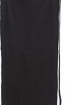 BASERANGE France organic cotton tie skirt BAS-SKBR-RIB-000-HEI black